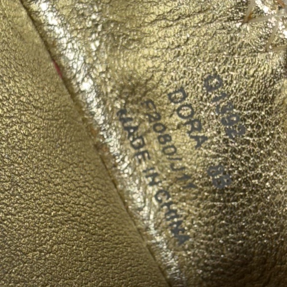 COACH Dora Cuba Metallic Flats - Picture 4 of 4